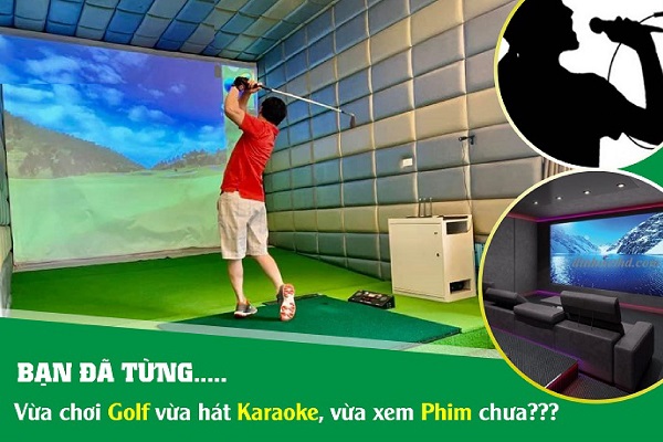 ứng dụng của phòng golf 3D