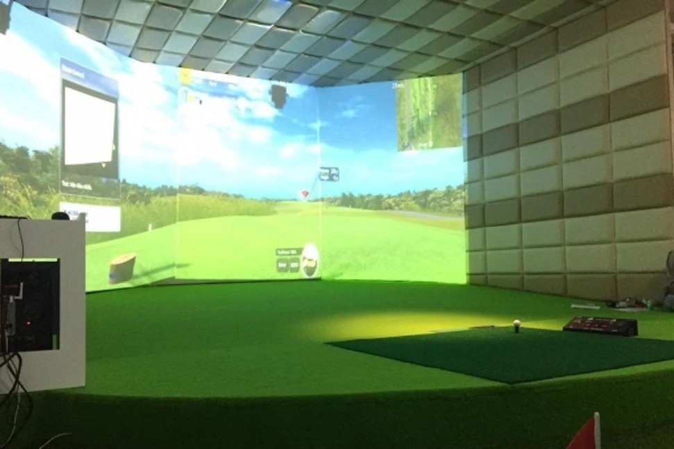 Phòng tập Golf 3d kết hợp 3 màn hình ở Long Biên - Hà Nội