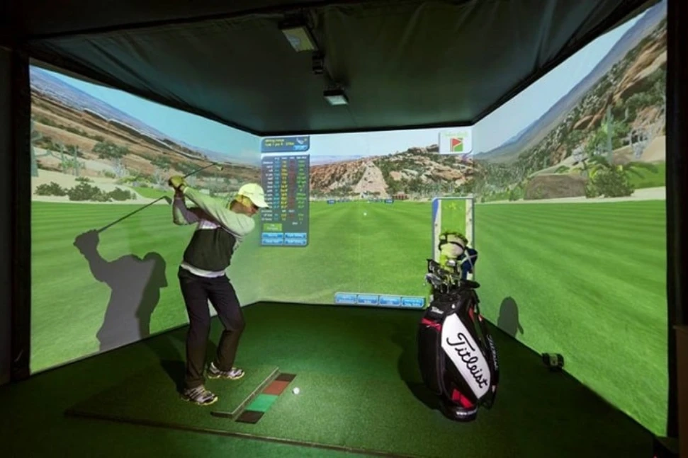 Phòng golf 3d - 3 màn hình