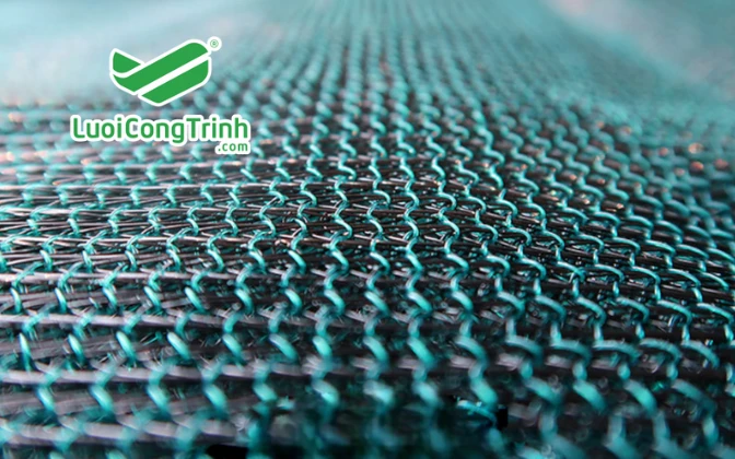 Lưới che nắng dệt kim Darkgreen