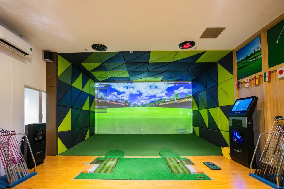 Thi Công Phòng Tập Golf 3D