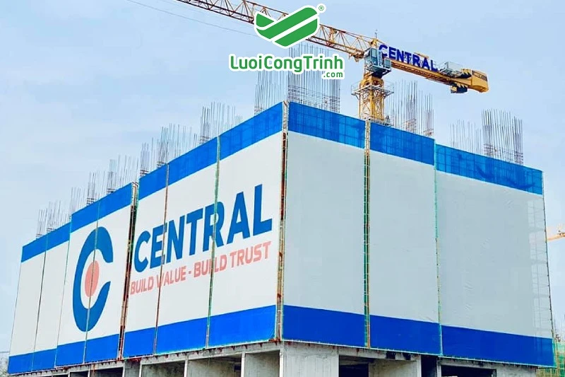 PVC processed net – Elevator shaft & balcony safety barrier