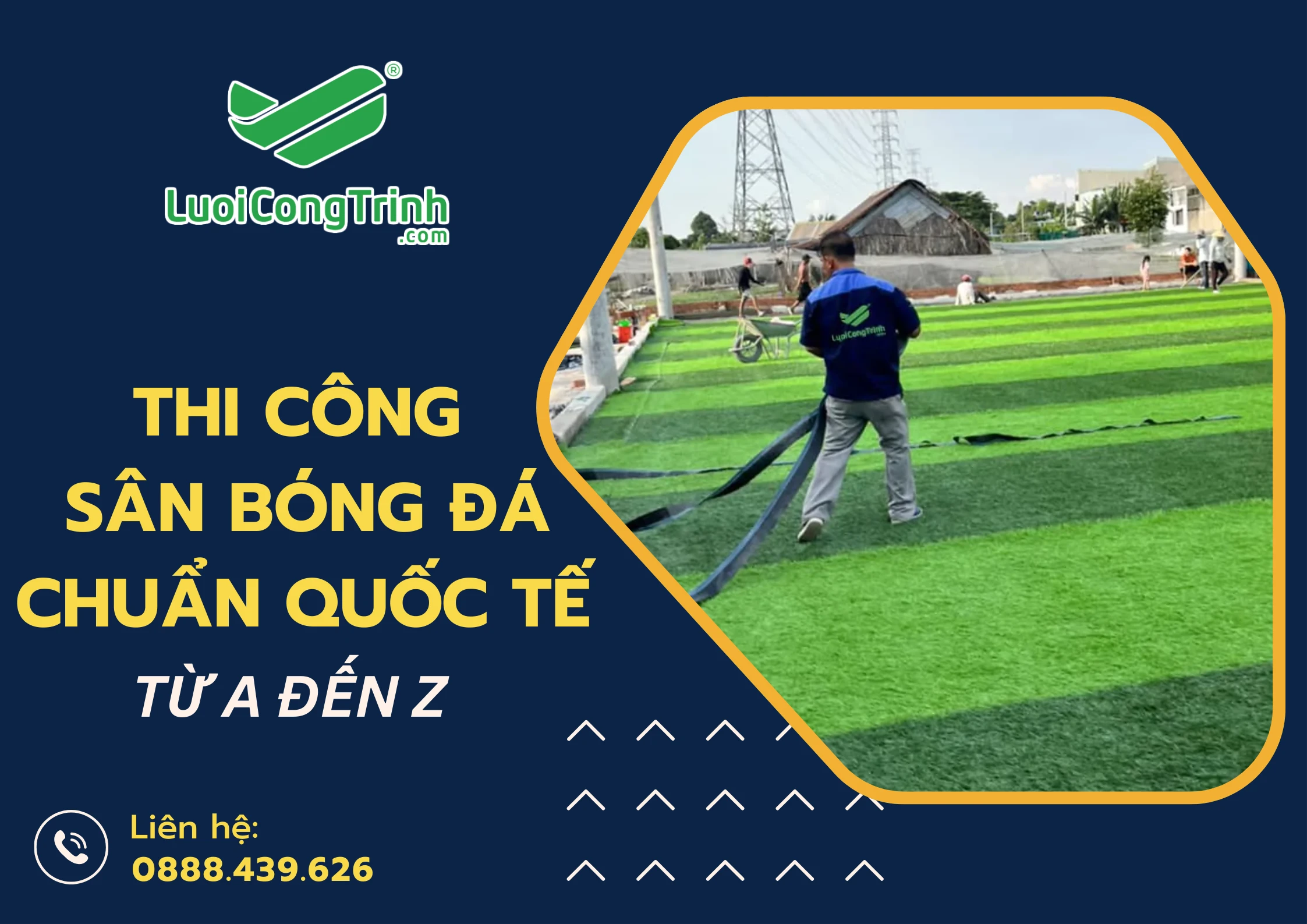 International-standard football field construction from A to Z